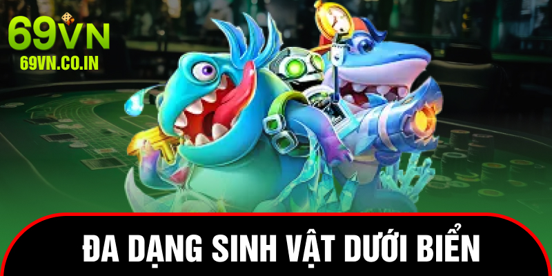 đa dạng sinh vật dưới biển